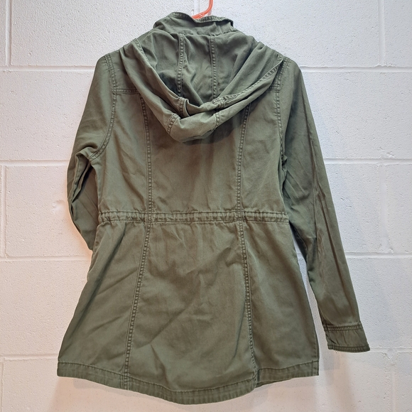 Mossimo Supply Co. Vintage Army Green Utility Jacket Women's Size Medium. - Picture 3 of 10